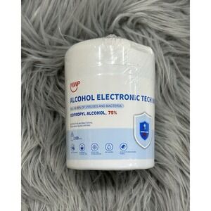 MWP Alcohol Electronic Tech Wipes‎ 75% Isopropyl Alcohol NEW SEALED PACKAGE